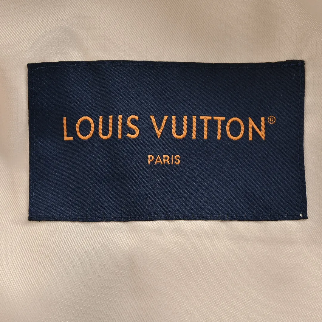 Louis Vuitton/Louis Vuitton 24Fw Nautical Series Pearl Embroidered Conch Hooded Baseball Jacket